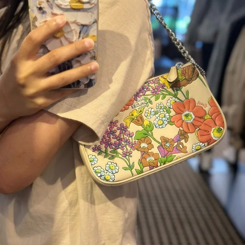 NWT Coach Nolita 19 With Floral Print‎